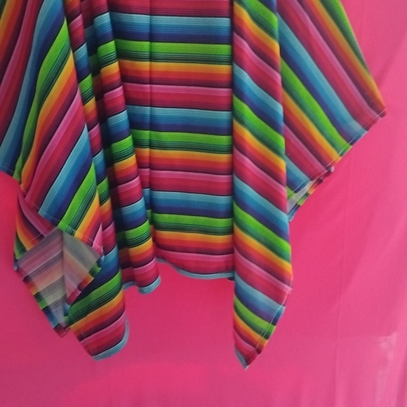 Women's brightly colored kaftan - Picture 4 of 8